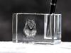 Keeshond, Dutch Barge Dog, Smiling Dutchman – Pen stand, crystal organiser with dog photo | Art-Dog