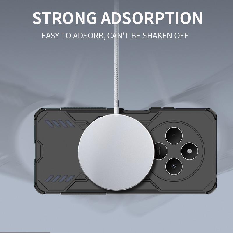 For Redmi 14C Case For Redmi A4 14R 14C Cover Airflow Channels Heat Dissipation Shockproof Bumper