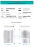 Upgraded Infrared Wireless Doorbell and Smart Sensor Driveway Alarm