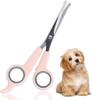 Stainless Steel Scissors Professional Dogs Hair Scissor  with Round Tip Pets Cat Dog Durable Safety Hair Dog Grooming Accessorie