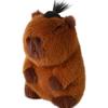 Capybara Rodent Capybara Plush Doll with Hair Cloth Doll with Hair Capybara Plush Toy Cute Doll Soft Capybara Plushie