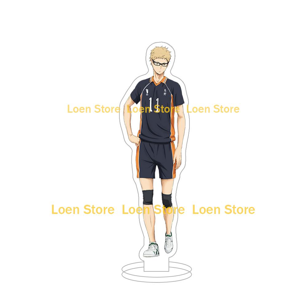 Haikyu Official character Ushijima Eita Semi Reon Ōhira Satori Tendō Goshiki Shirabu Sagae Anime Figure Acrylic stand ornament