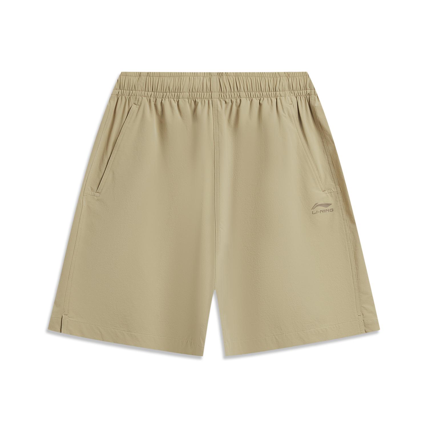 Li Ning Sports Lifestyle Series Loose Logo Athletic Shorts Men shorts AKSW241-2 S