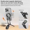 Mobiltelefonholder Telefonstativ Magnetisk Rejseholder til Telefon Clip til Rygsæk 5-i-1 Sammenklappeligt Stativ til Vlogging Live