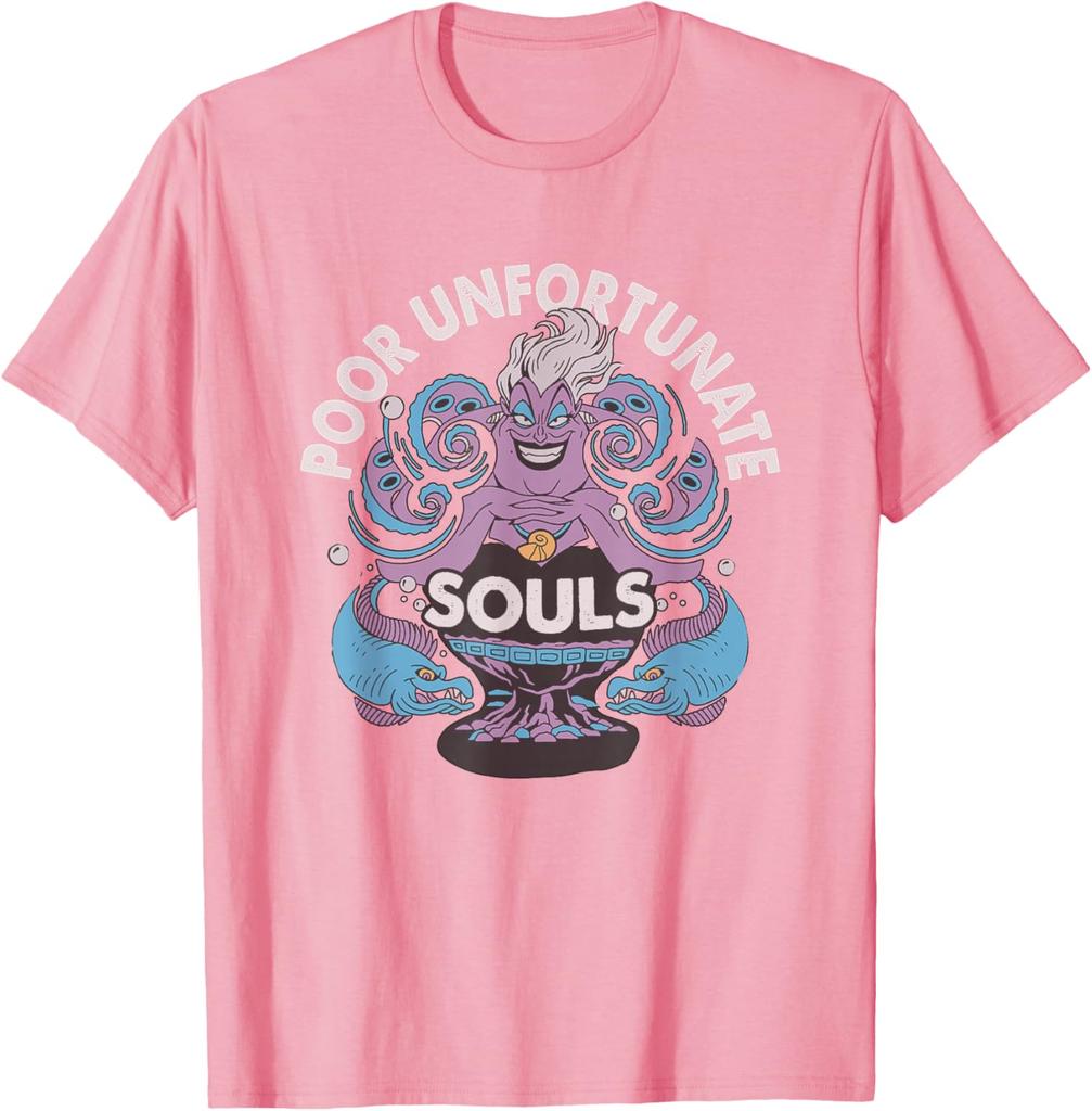 Disney Villains Ursula Poor Unfortunate Souls Retro Poster T-Shirt