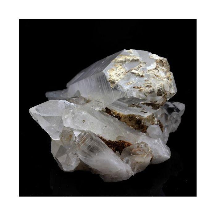 Pierres et Minéraux. Quartz + Baryte. 710.5 ct. Le Grand Chatelard, Jarrier, Savoie, France..