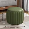 Sgabello Piccolo Imbottito Basso Profilo Design Creativo Pouf Seduta Contenitore Struttura Solida Seduta Imbottita Pouf per Ingresso