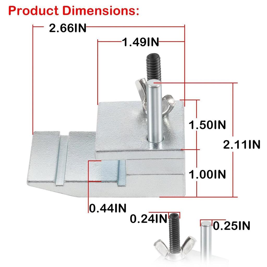 High-Grade Steel 59350 Stretch Belt Installer Mounting Device Ergonomic Handle for Extra-Deep Double Pulleys Automotive Installa