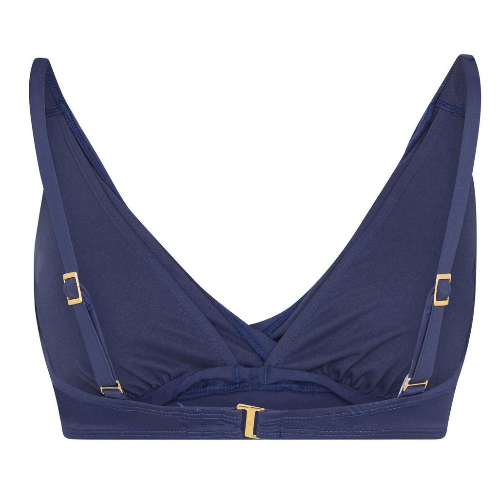Ralph Lauren Womens/Ladies Ruffled V Neck Bikini Top