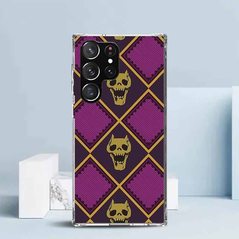 

Чехол для телефона JoJo Adventure Killer Queen для Samsung Galaxy S24 S25 Edge S26 Ultra S22 S23 Plus S21 + S20 FE Мягкая задняя крышка из ТПУ G Samsung S22