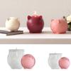 3D Piggy Aroma Candle Silicone Mold DIY Pig Nose Plaster Epoxy Resin Ornaments Molds Handmade Soap Candle Making Supplies