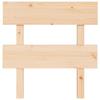 VidaXL Headboard 93.5x3x81 Cm Solid Pine Wood 819050