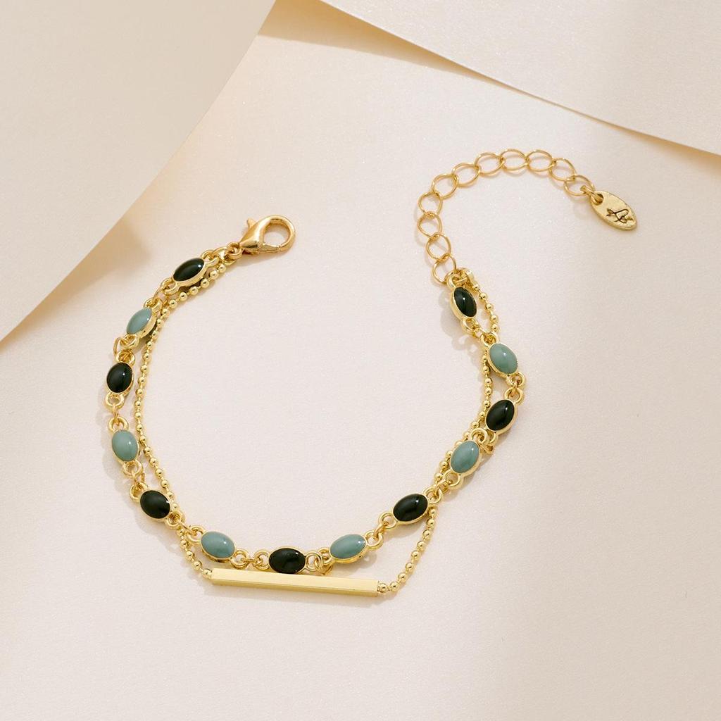 Elegancka Bransoletka Modowa z Regulacją z Kryształów Cyrkonii