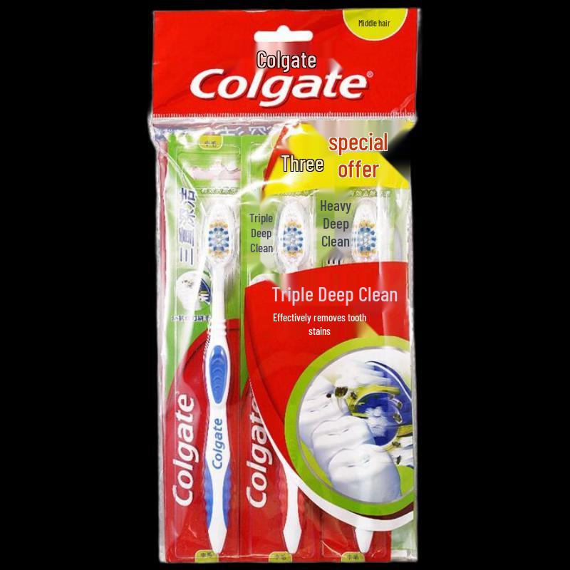 Colgate Triple Deep Clean Toothbrush 3-Pack