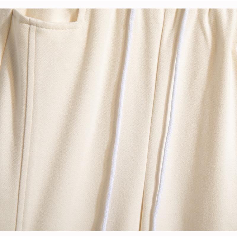 DIMANAF 2025 Autumn Winter Women Plus Size Pants New Casual Lady Long Pants Oversized Loose Bottoms Solid