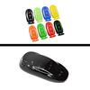 Silicone Car Key Case for Tesla Model X 3 Y 75D/90D/P100D 3-Button Remote Controller Key Fob Cover Shell Accessory