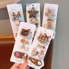 Adorable Plush Hair Clips for Girls & Babies – Butterfly Bang Clips & Duckbill Fabric Accessories
