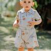Muaqiaqia Kids' Summer T-shirts 2026 - Full-Print Short Sleeve for Boys and Girls