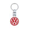 Metal/Leather Car Key Ring Braided Rope Key Case Key Chain For Volkswagen Golf 7 Caddy Passat CC Lavida Sagitar Scirocco Tiguan