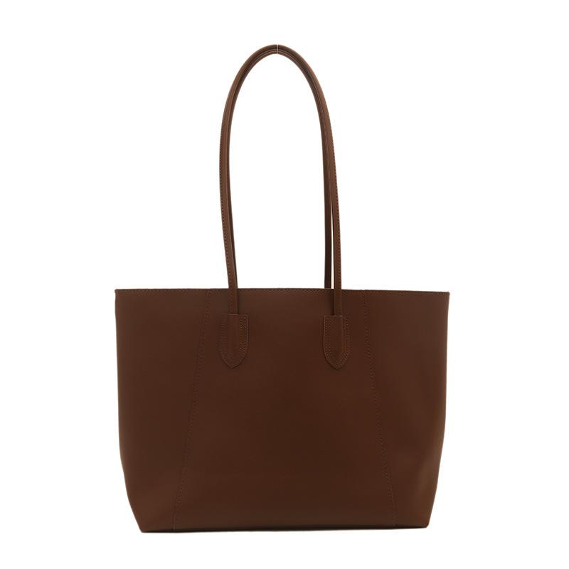 New Large-capacity Commuter Tote Bag Handbag Fashionable Versatile Soft Surface Shoulder Bag Women's Bag