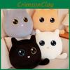 Kitten Plush Cartoon Toy Cute Black And White Doll Girls Office Cushion Sofa