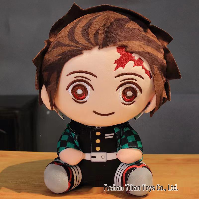 Anime Demon Slayer Plush Toys - 7 Styles of Tanjiro & Nezuko Dolls