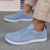 Men's Fashionable Mesh Shoes Summer New Breathable Lightweight Comfortable Walking Shoes Men's Outdoor Leisure Jogging Shoes