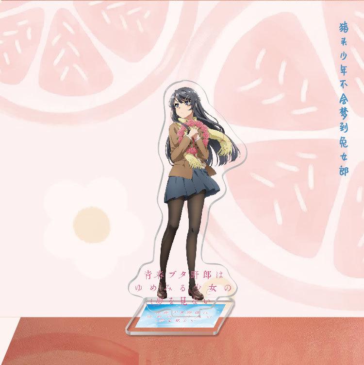 

Игровая аниме-кролик для девочек, акриловая подставка для персонажей, акриловая подставка для фигурки, роспись, декор для стола, украшение, подарочная модель