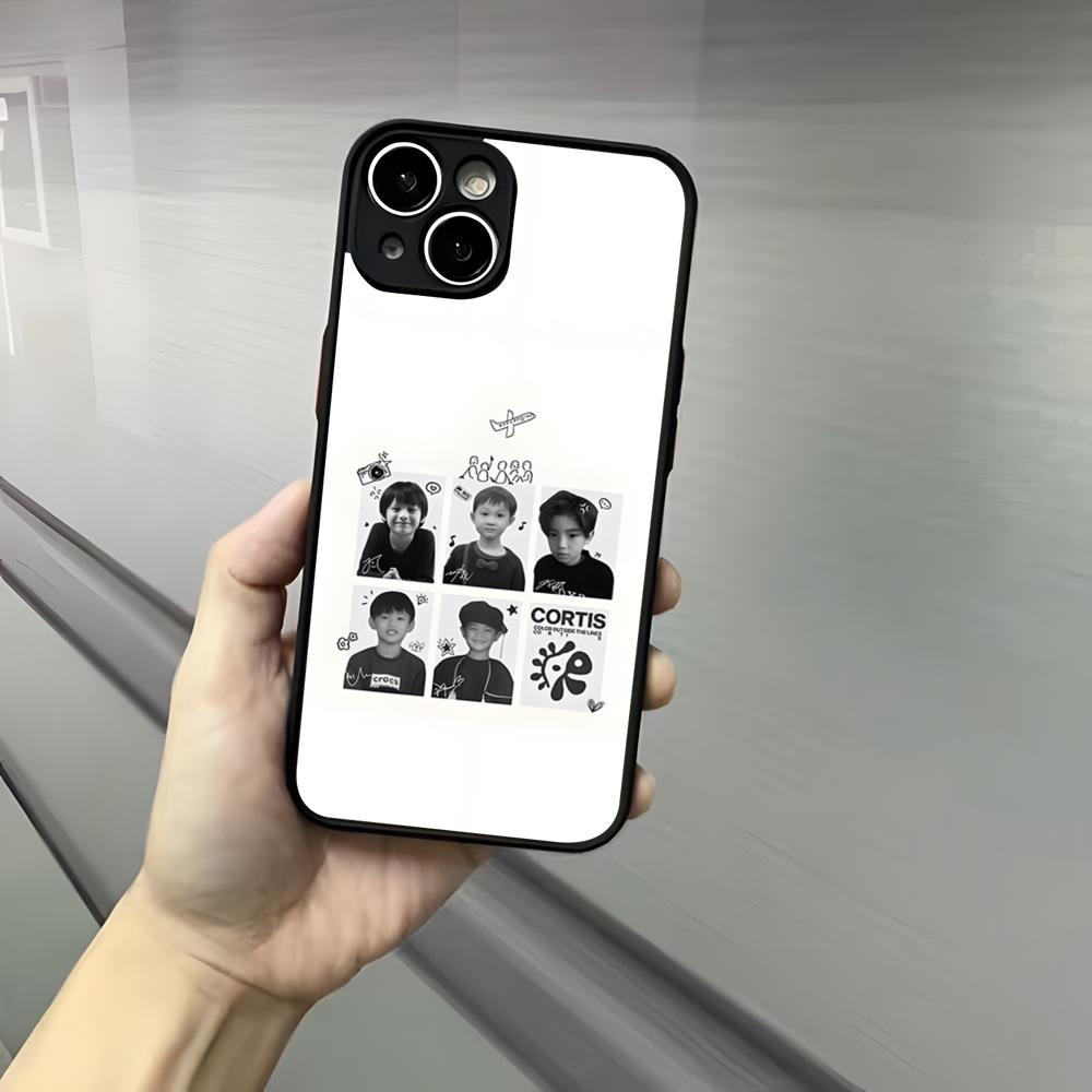 Kpop Music C-CORTIS Phone Case For Iphone 17 16 15 14 13 12 Pro Max Xr Air Plus Skin Feel Black Hard Shell Cover iPhone 16