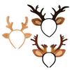 2025 Cartoon Christmas Headband Hair Band Party Gift Reindeer Antlers Headband Christmas Festival Decoration