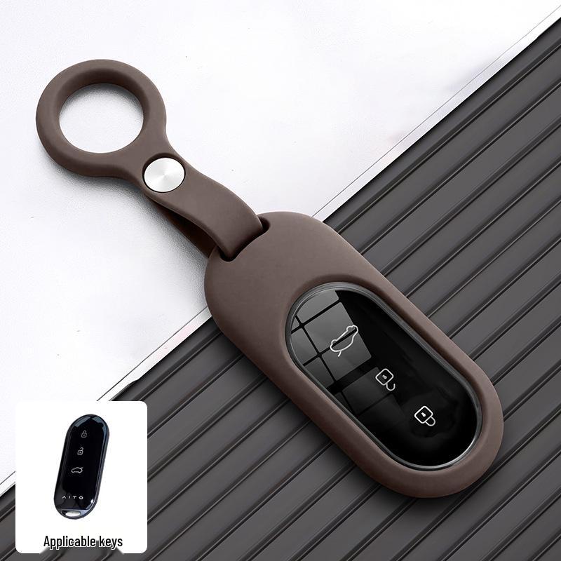 AITO M7/M8/M9/M5 2025-26 Car Key Shell Buckle - Full Coverage, High-End Design