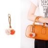 Zhang Yuanying Bayberry Ball Charm - Handmade Woven Bag and Shoe Ornament Keychain