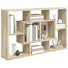 Wall Shelf Sonoma Oak 85 x 16 x 52.5 cm Particleboard