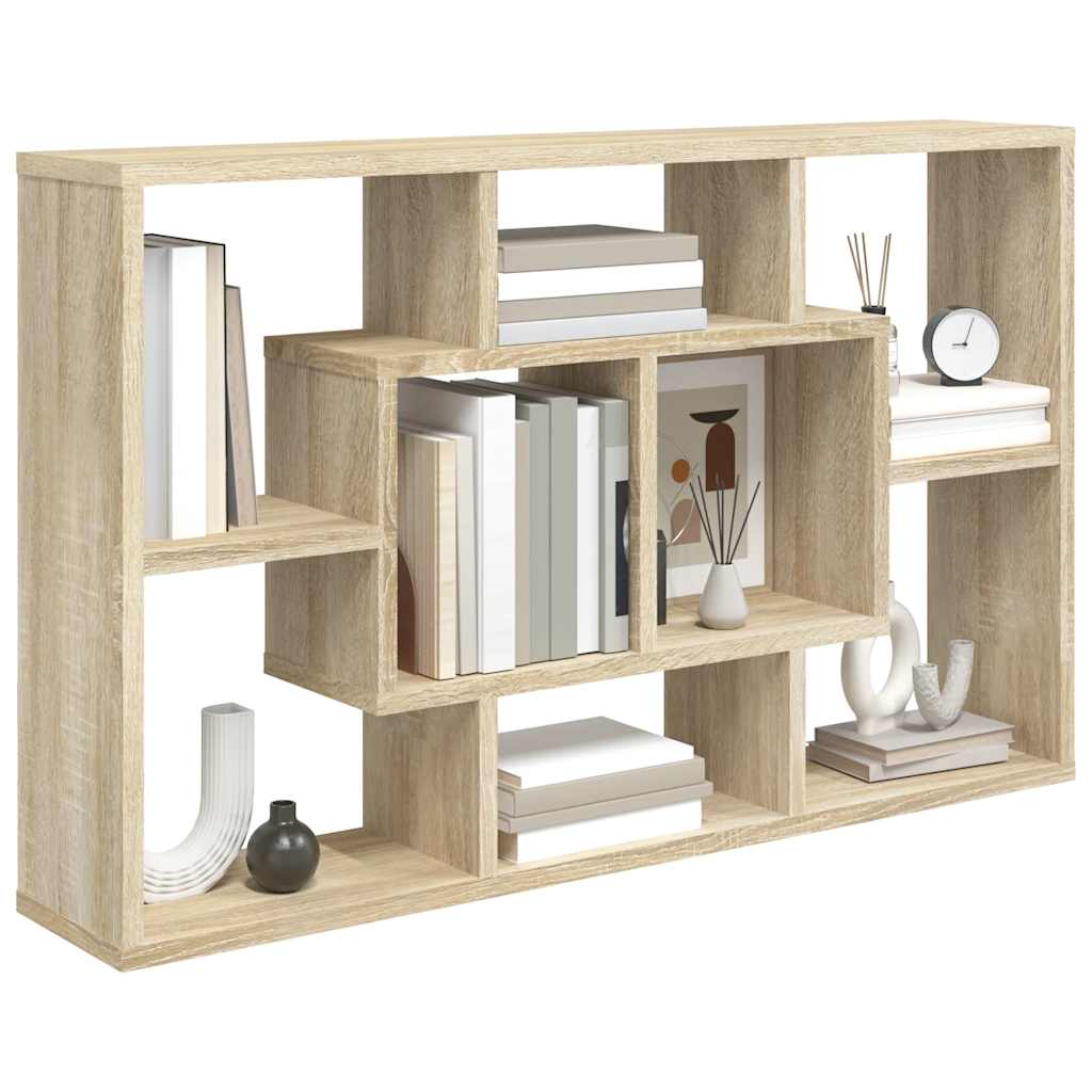 Wall Shelf Sonoma Oak 85 x 16 x 52.5 cm Particleboard