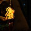 Chinese Style Portable Flower Lantern Rabbit Luminous Toys  Mid-Autumn Festival Gift