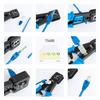 Cable Matters Crimping Pliers, LAN Connector Crimping Pliers, RJ45 Modular Crimping Tool, Penetrating Type, Compatible with RJ45/RJ11/RJ12 8P/6P CAT6/