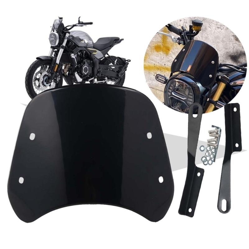 Motorcycle Windshield Covers for Italika 150 RC200 250 Motorcycle Windscreen Adjustable Windscreen Modification