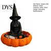 Organizzatore da Scrivania Gotico Piatto per Gioielli Strega di Halloween, Vassoio Estetica Oscura per Oggetti Piccoli Decorazione Stanza per Anelli Chiavi Accessori Ufficio Casa