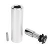 Road Bike Front Fork Star Nut Setting Installer Steel Headset Star Nut Install Tool with Sleeve and Screw