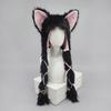 Japanese Sweet Winter Hat For Women Y2k Style Cat Ear Hat Lolita Earmuffs Cap Outdoor Warm Ear Protection Cap Costume Party Hat