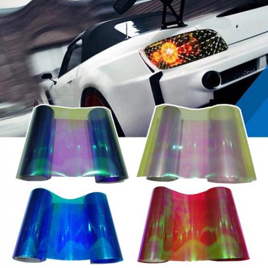 Car Taillight Headlight Fog Light Tint Wrap Film Sticker Protector Accessories