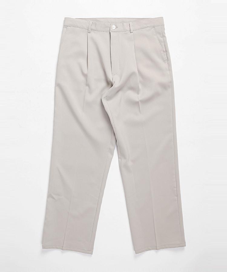 Seuteulaikeu Elegant Pintuck Trousers (Ivory)