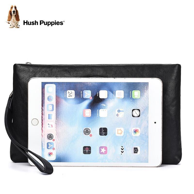 Hush Puppies Men's Genuine Leather Clutch Bag