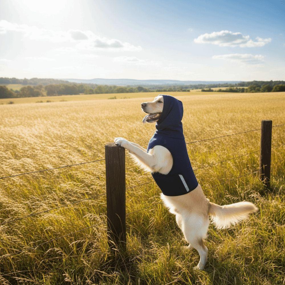 Noise-proof Dog Anxiety Vest Elastic Dog Calming Jacket Pet Anti-Scare Pullover  Separation