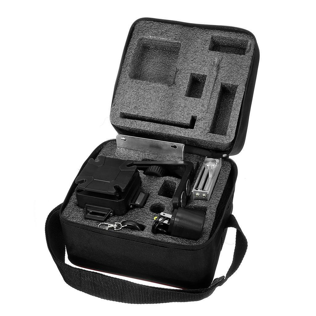 16 Lines 4D Green Cross Light Laser Level Auto Self Leveling 360° Rotary Measure Remote Control