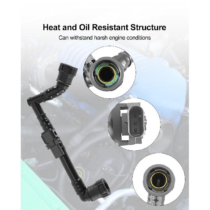 Crankcase Pressure Sensor Tube Assembly Fit for Ford F150 Replace 926-460 | Compatible With Expedition Lincoln Navigator Lobo 2015-2017 Replace