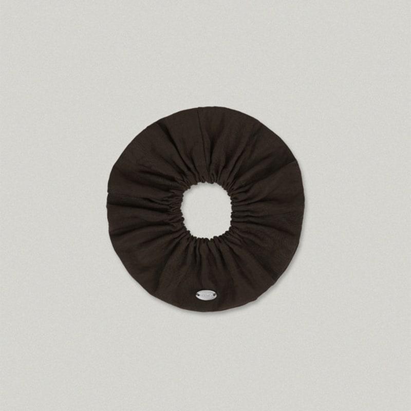 FOLNUA HALO HAIR SCRUNCHIE [BROWN]