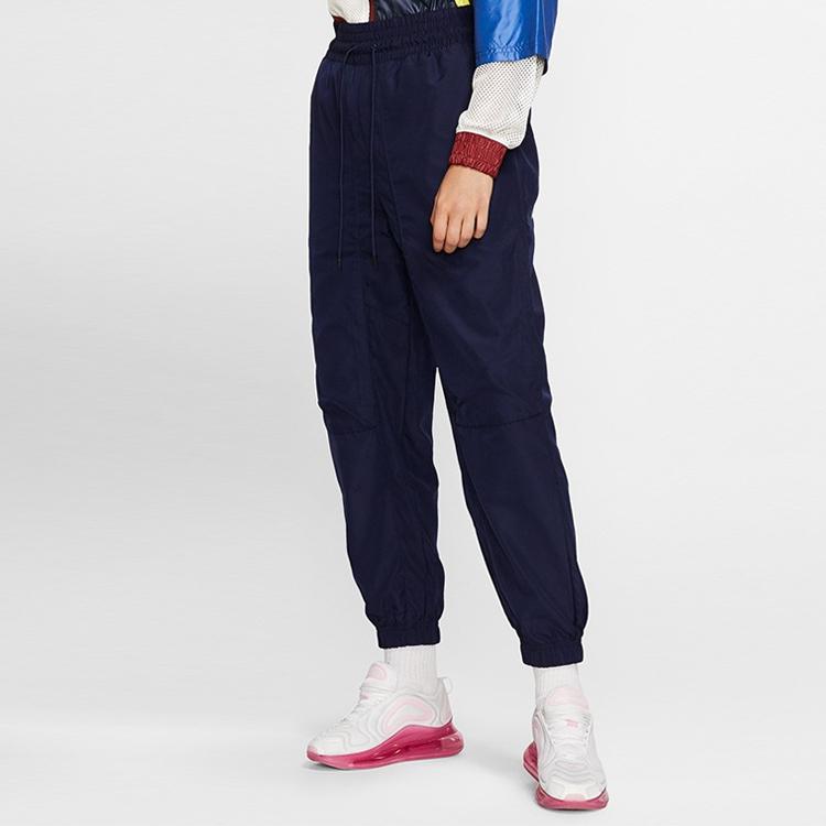 Nike Casual Street Sports Pants Women Bottoms Navy-Blue BV4784-498