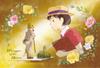 ENSKY Ghibli Whisper of the Meeting with Baron 10 X Cm Jigsaw Puzzle 150 Piece Mini Puzzle Heart 14.7 150-G59
