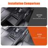 ABS Carbon Fiber For Haval H9 2026-2026 Car Gear Shift Panel Trim Window Glass Lift Button Switch Trim Cover Car Accessories